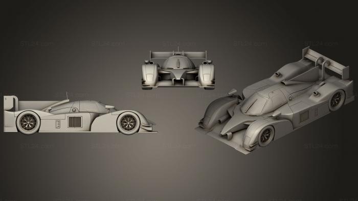 Vehicles (Peugeot Racecar, CARS_0264) 3D models for cnc